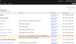 IBM Engineering Lifecycle Optimization – Engineering Insights - List of available views