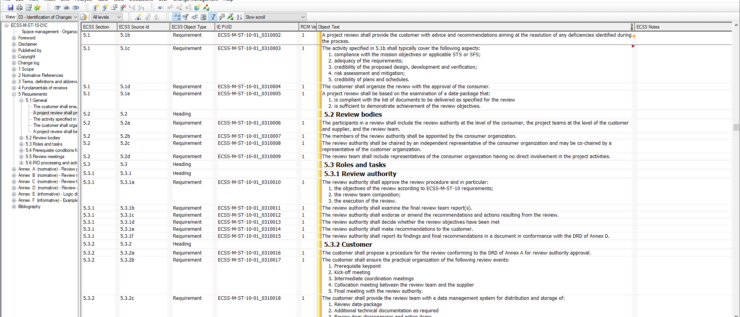 IBM Rational DOORS (requirements management tool with DXL)